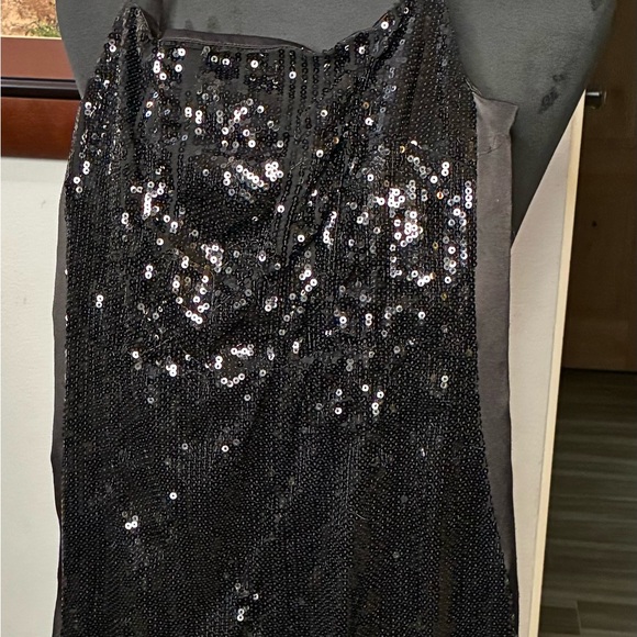 Retrofete sample black sequin dress -NWOT - Picture 5 of 7
